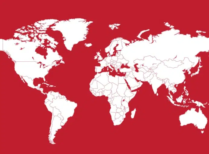 Foodtastic world map